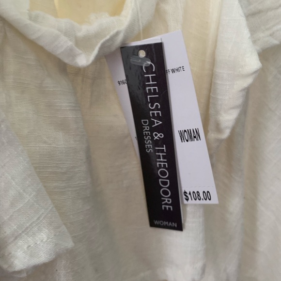 NWT Chelsea & Theodore Tiered Dress - Picture 3 of 5